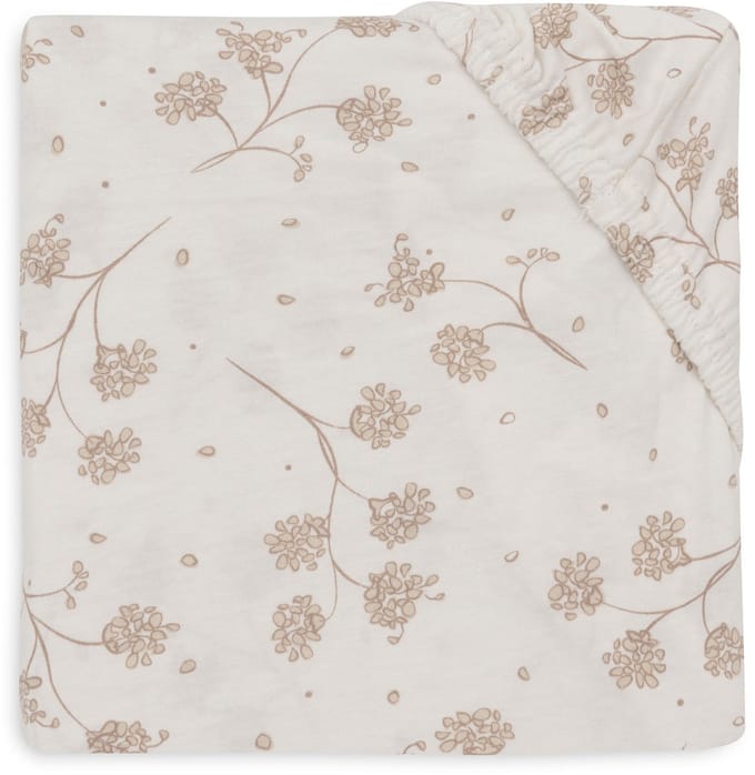 Jollein Hoeslaken Ledikant - 70/75x140/150cm - Jersey - Leafy Dreams