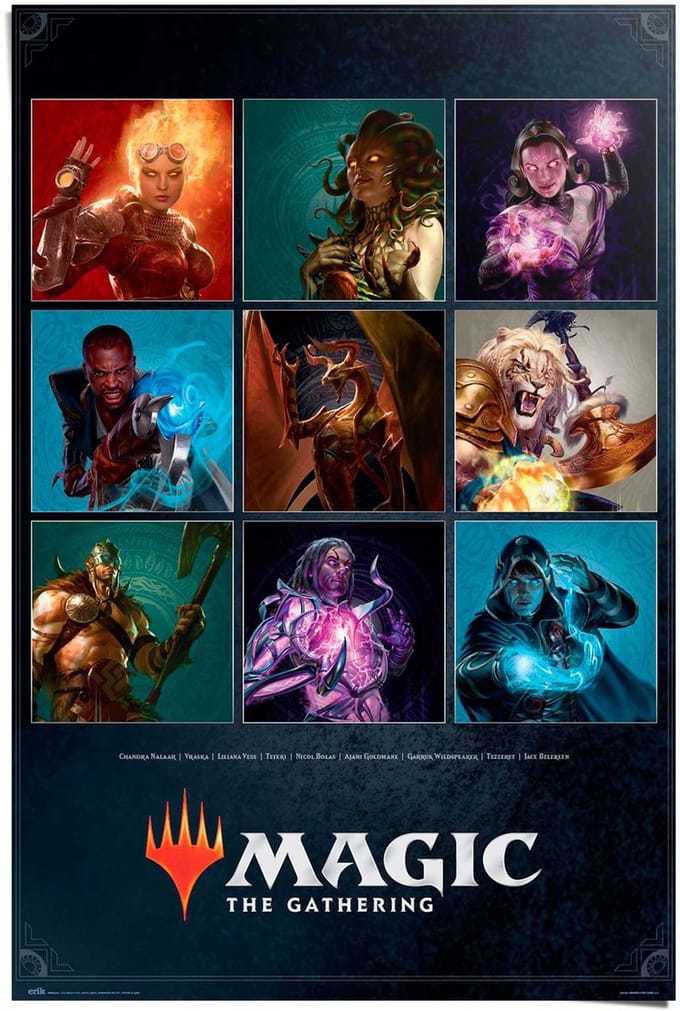 Poster Magic - The Gathering - 91,5 x 61 - Papier - REINDERS