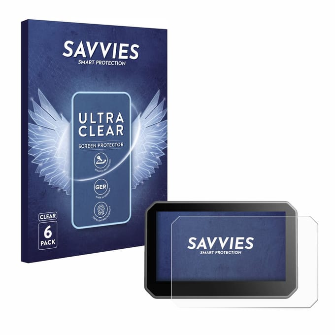 Savvies - Screenprotector voor Elegoo Centauri Carbon 4,3" - Folie Beschermfolie transparant 6 Stuks