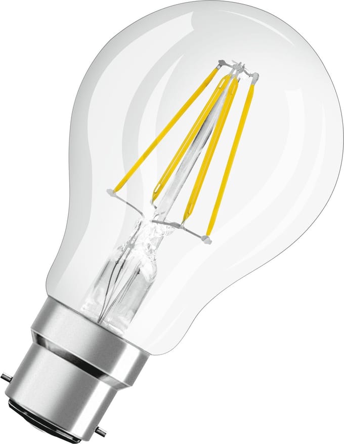 Osram ParatLED Classic A 60 Filament DIM P 6.5W 827 Clear B22d