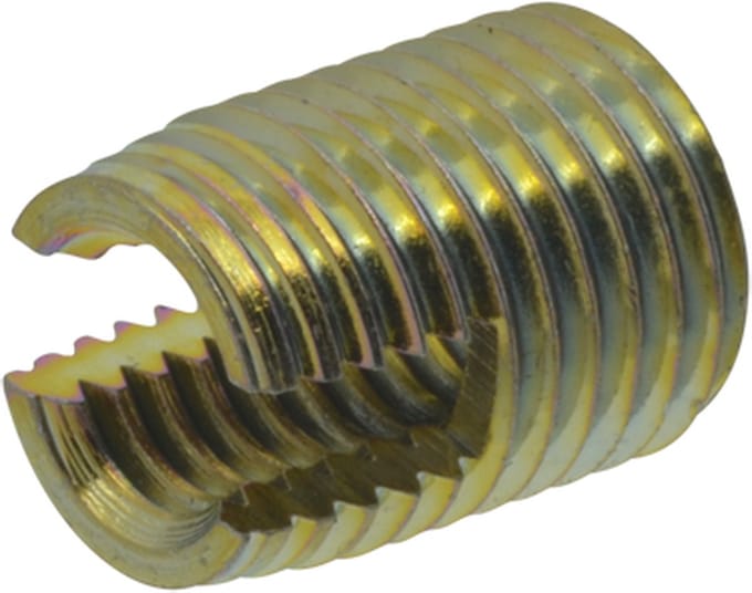 M5X10 geel ZP inzetstuk 8X1