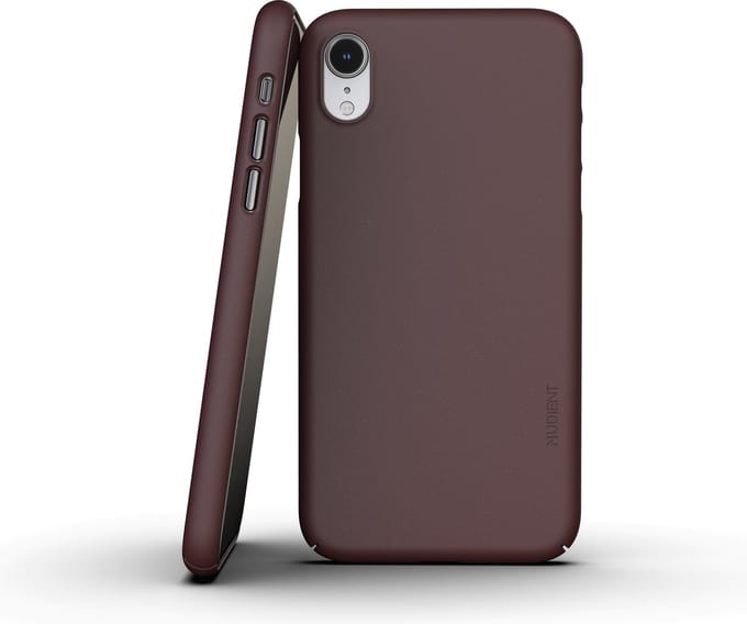 Nudient Thin Precise Case Apple iPhone XR V3 Sangria - Rood