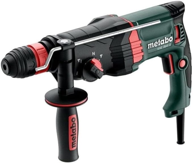 Combinatie Hamerboor - Kango Hamerboor - Gaten Boren - 3 Functies - 850 Watt - Groen