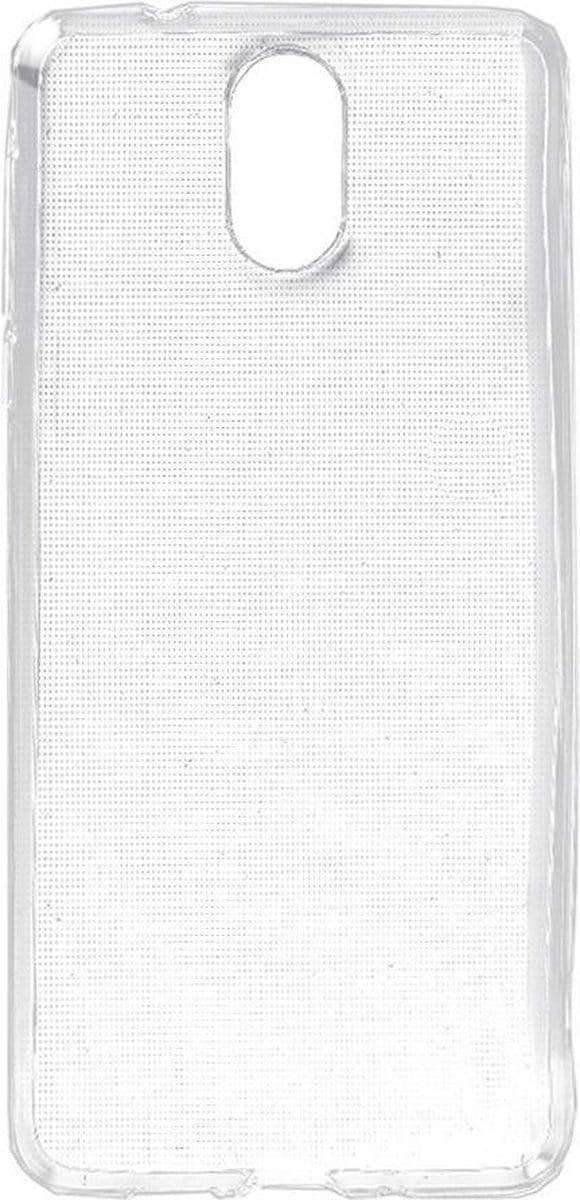Shop4 - Nokia 3.1 (2018) Hoesje - Zachte Back Case Transparant