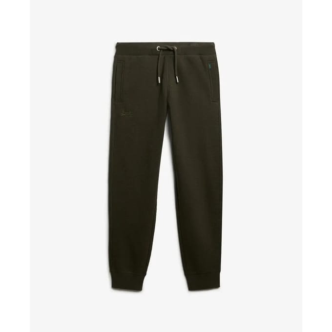 Superdry Vintage Logo Embroidered Joggers Groen S Man