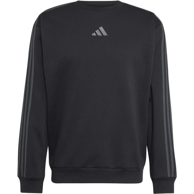 Fleece sweater adidas Essentials 3-Stripes