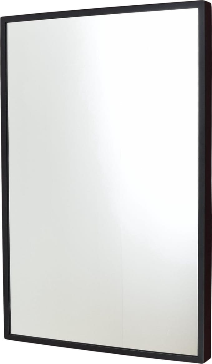 LOFT42 Industry Rectangle Spiegel - Metaal - Mat Zwart - 60x40x4