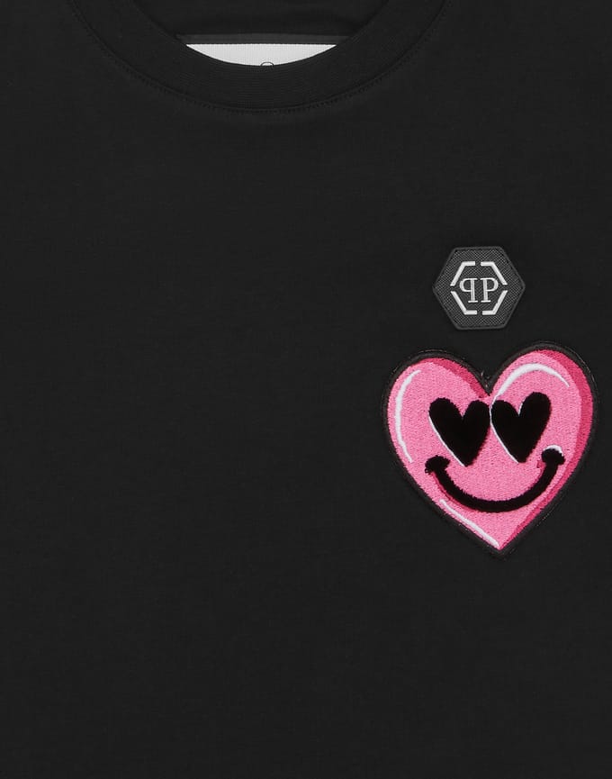 Jersey T-Shirt Round Neck Ss Smile