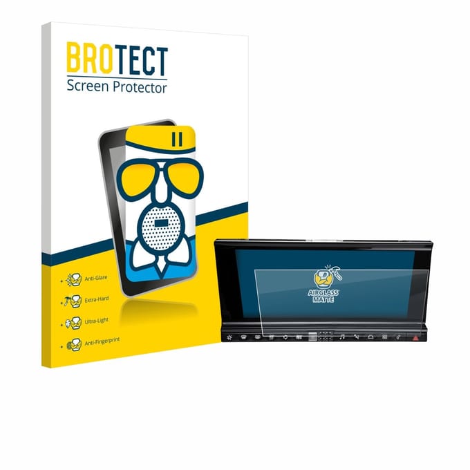 BROTECT - Screenprotector voor DS 7 Crossback Infotainmentsystem - Folie Beschermfolie Beschermglas matte