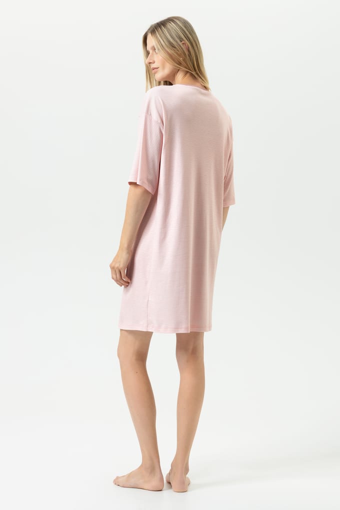 Bigshirt Serie Simple Stripes Bridal Rose