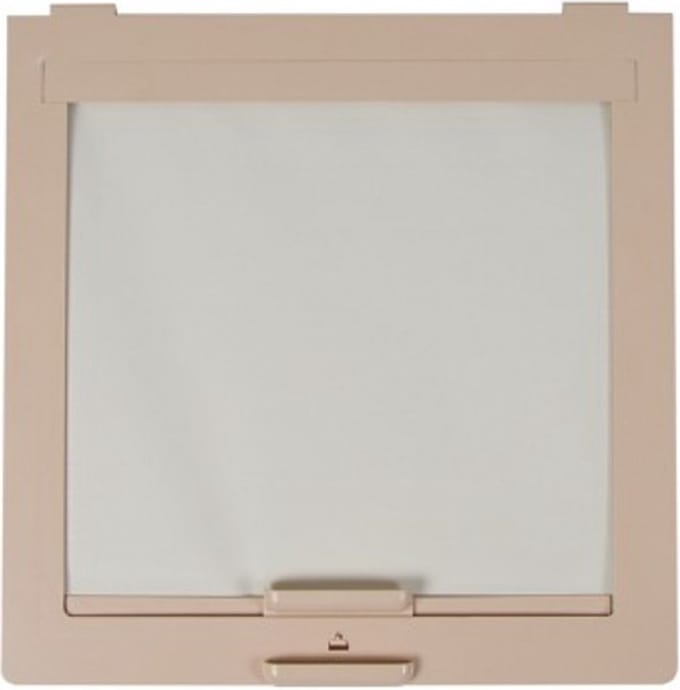 Dakluik vliegenhor+verduistering (40x40 BEIGE)