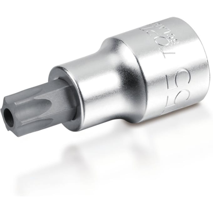 Toptul Torx Tamper Bit Dop 1/2 T30 Chroom Satijn