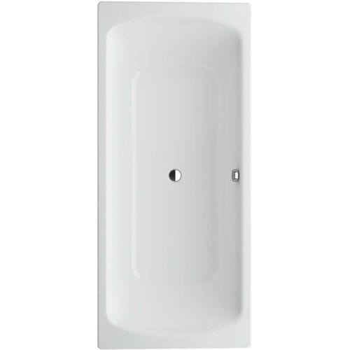 Megabad Profi Collection Steel Duo 180 rectangular bathtub 180 x 80 cm STWE18080WE