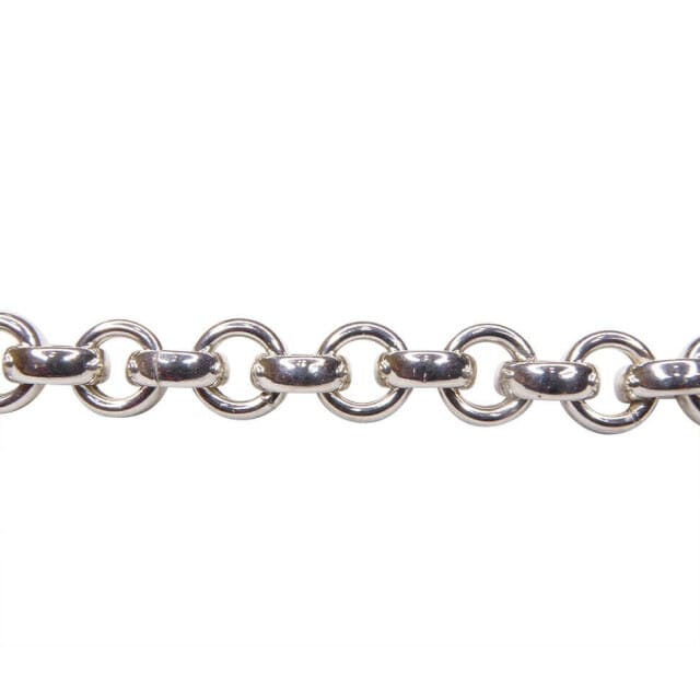 Christian Zilveren armband met losse schakels