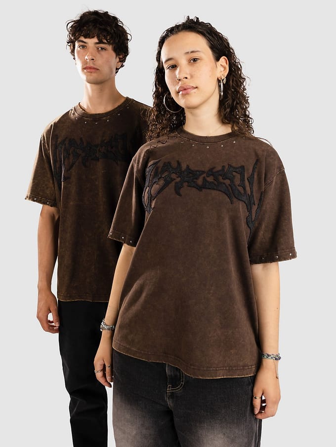 Vitriol Death Grip T-Shirt bruin