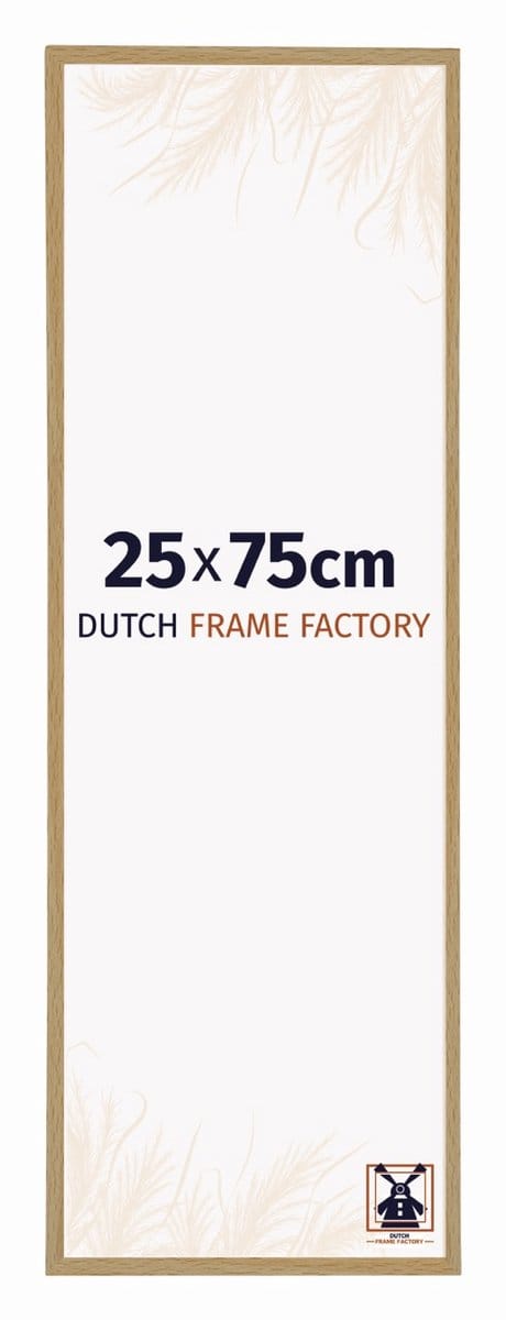 Fotolijst 25x75 cm - Kunststof - Beuken Licht - Easy