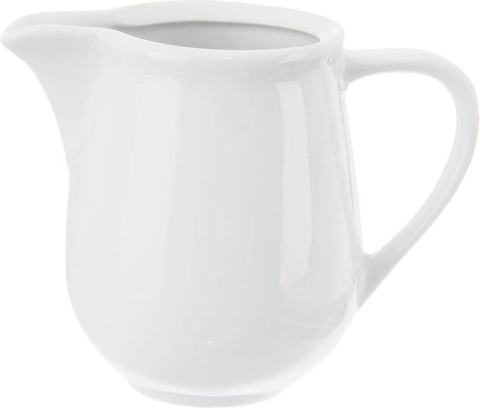 Melkkan Porselein Wit MONA 100 ml - Melkkannetje