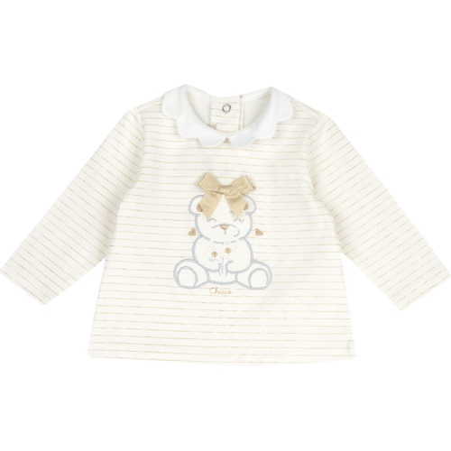 Chicco T-shirt met lange mouwen 68 licht natuurlijk