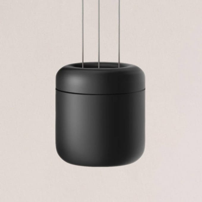 Serien Lighting series.lighting Cavity Suspension S, zwart