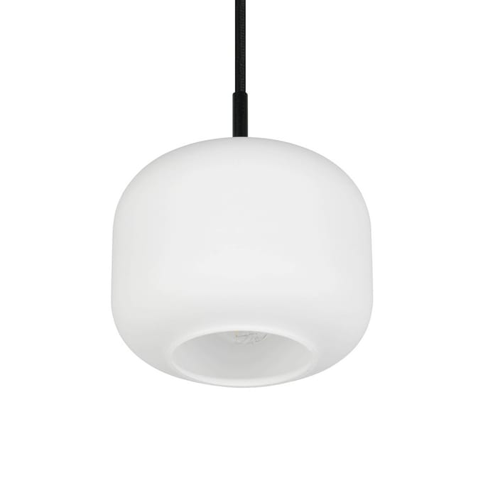 Reality Leuchten Hanglamp Signe, Ø 15 cm, wit, glas, E14