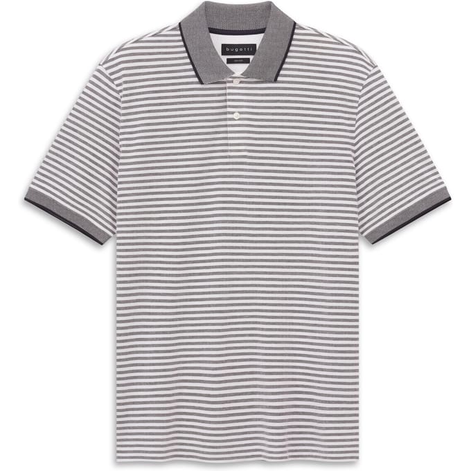 Bugatti Herren Polo shirt Modern Fit van een katoenmix