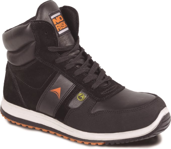 No Risk Jumper Hoog S3 ESD - Zwart - 36