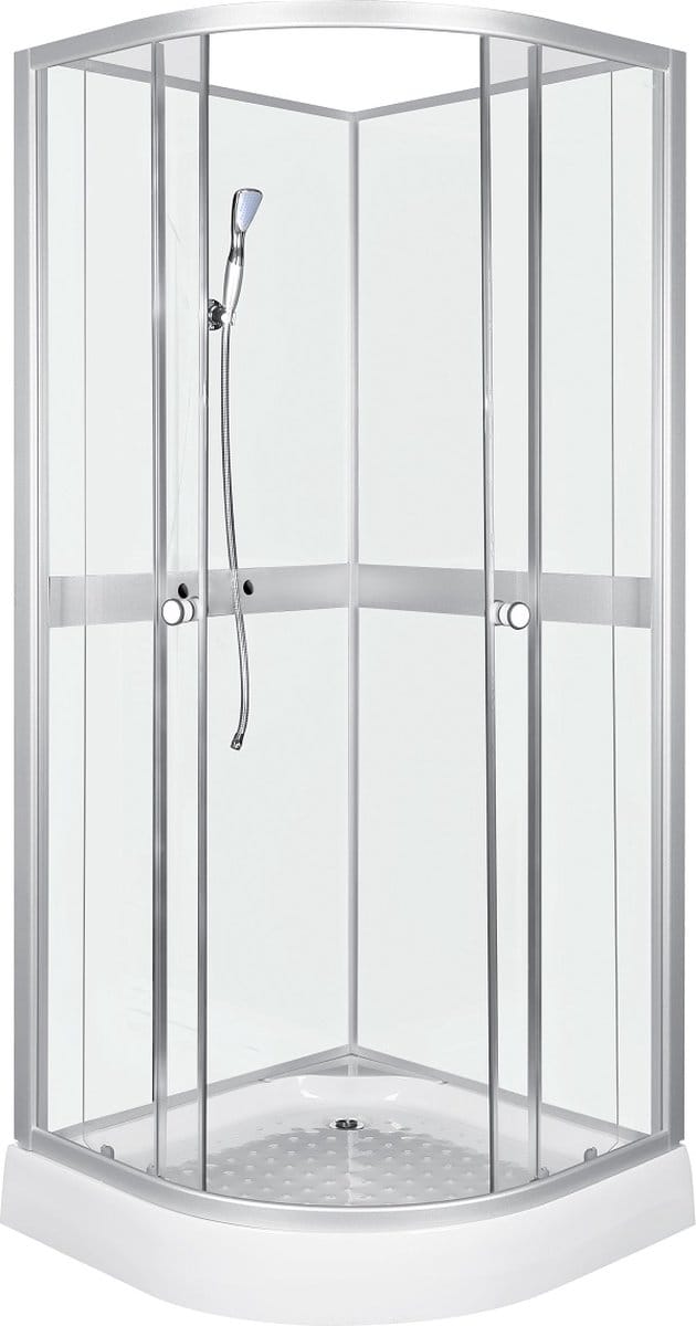 Sanifun complete douchecabine Nolan 800 x 800 wit