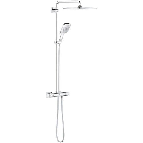 Grohe Rainshower SmartActive Cube - Doucheset met thermostaat 310, 3-jets, chroom 26649000
