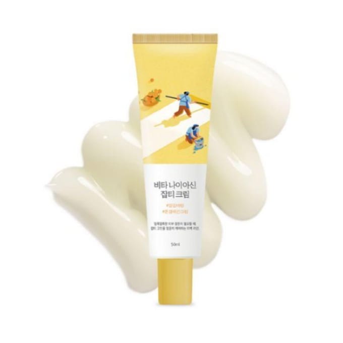 ROUND LAB Vita Niacinamide Donkere Vlekken Crème 50ml – Verhelderende Gezichtscrème voor Ongelijkmatige Huidtoon, Hyperpigmentatie & Stralende Huid white