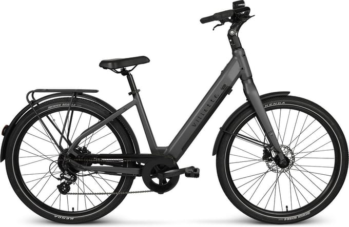 Villette Extreme RM, city-ebike 13Ah 8sp 27.5 inch Dark Grey