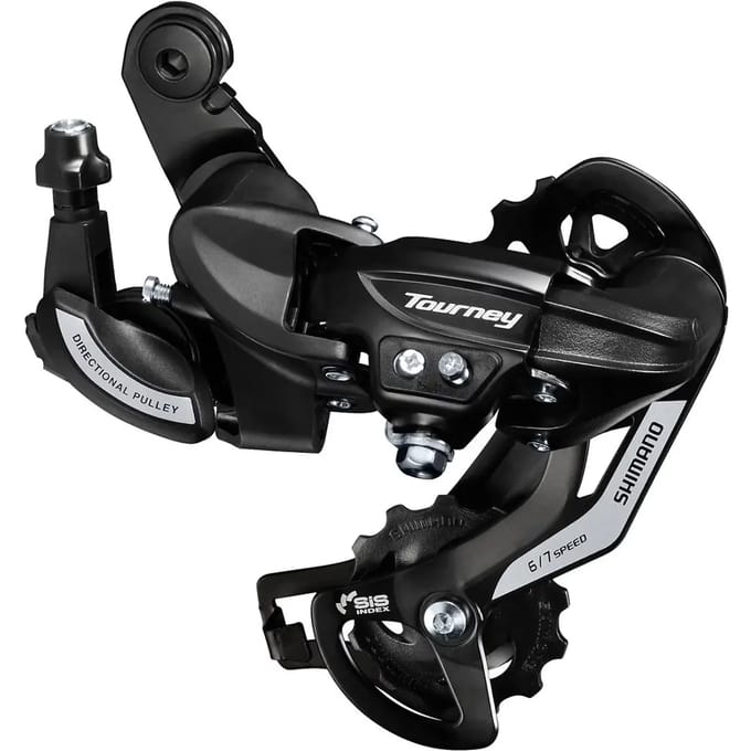 Shimano achter derailleur Tourney TY500 z/haak