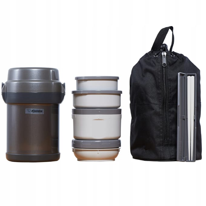 Zojirushi SL-JAF14-HG - Thermosfles - Grafit - 1,23 L - 4 Delen