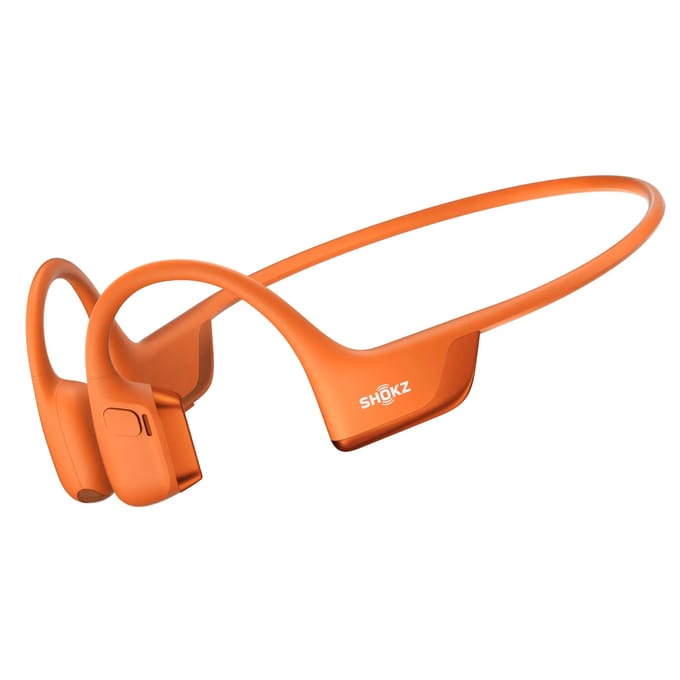 Shokz OpenRun Pro 2 Open-ear Sporthoofdtelefoon - Bone Conduction - IP55 water- en zweetbestendigheid - 12 uur batterij - Oranje