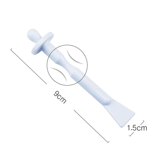 Blue ZOO Geen waspapier Quick Soild Wax Bonen Gezichtsneus Draagbaar haar Verwijder pak white