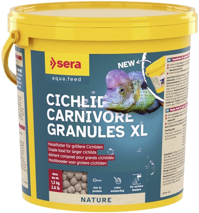 Sera Cichlid Carnivore Granules XL 3.800ML