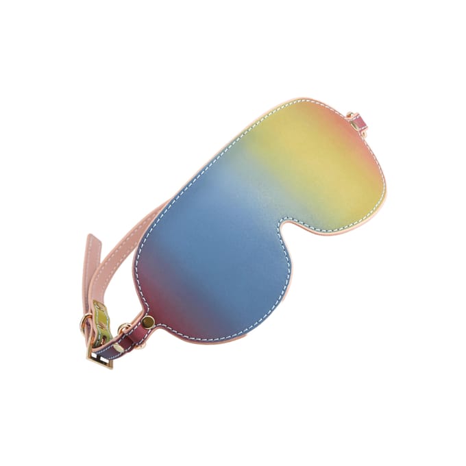 NS Novelties Spectra bondage blinddoek Rainbow - Multicolor