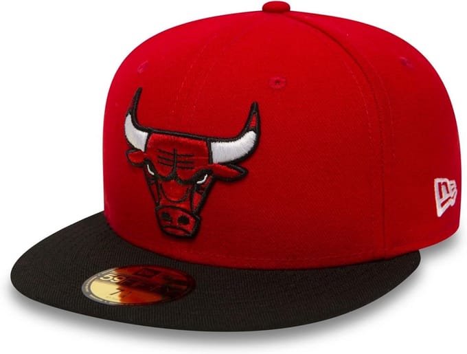 NBA Chicago Bulls 59Fifty Vaste Pasvorm Muts voor Heren