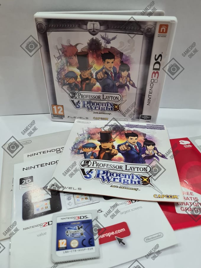 Professor Layton vs. Phoenix Wright: Ace Attorney /3DS