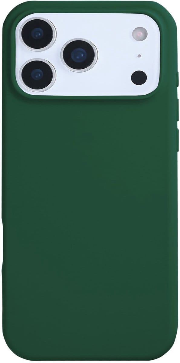 Rixus Soft TPU Phone Case For iPhone 17 Pro Max Dark Green