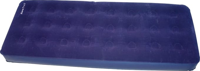 Eurotrail Luchtbed Simple - Blauw - 190x74x22cm - 1 persoons