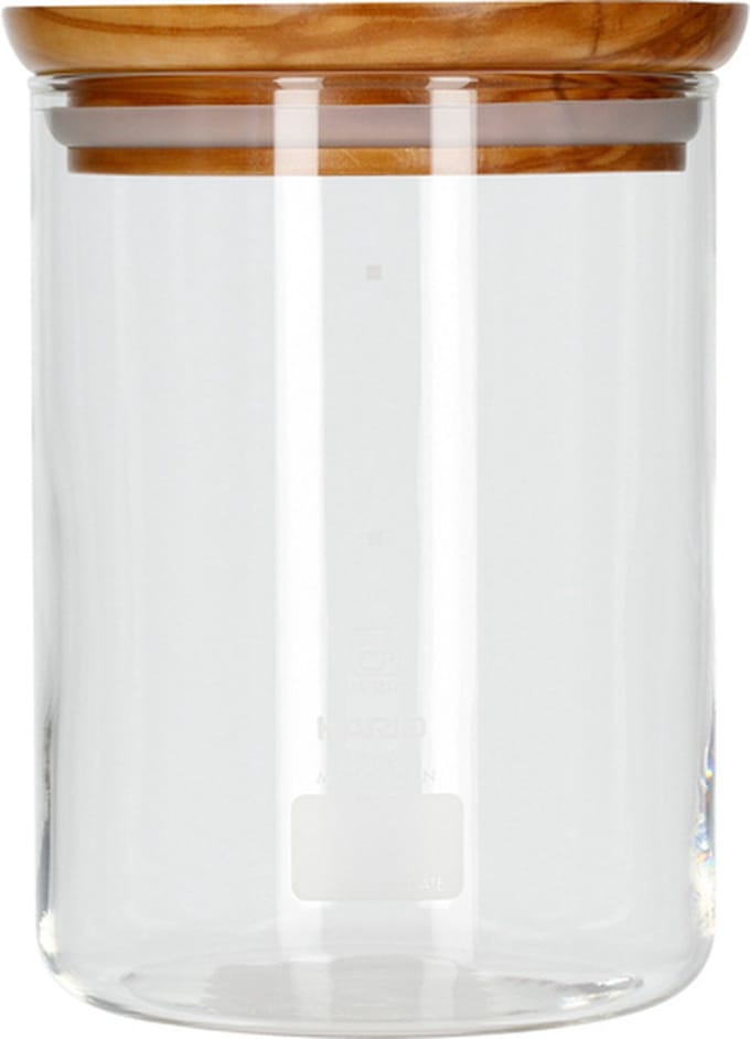 Hario - Glass Canister - Olive Wood 800ml