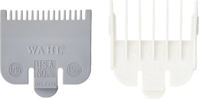 Wahl - Opzetkam - Type 1 - Set Plastic Gekleurd - Nr. 1,5 en 4,5