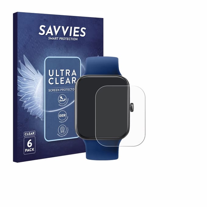 Savvies - Screenprotector voor Decathlon CW 500 M - Folie Beschermfolie transparant 6 Stuks