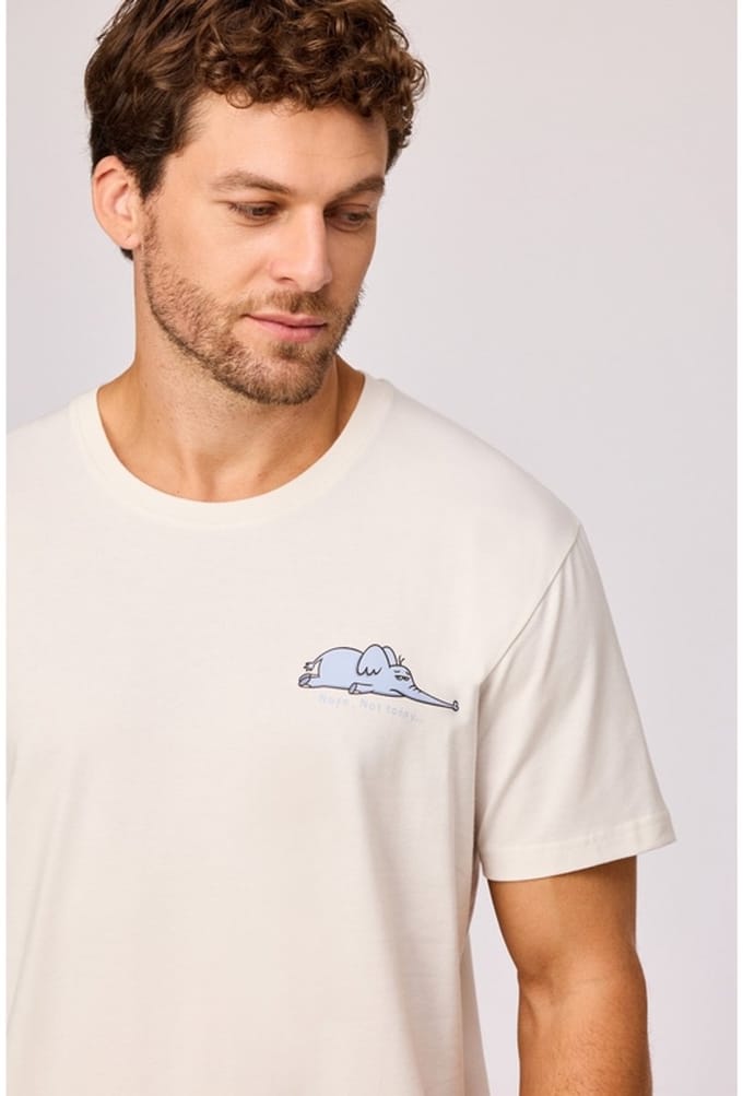 Pyjama heren woody blauw shortje