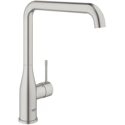 GROHE Essence New Keukenkraan - Hoge uitloop - Draaibaar - RVS