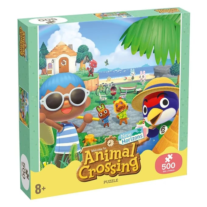 500 stukjes puzzel Winning Moves Animal Crossing