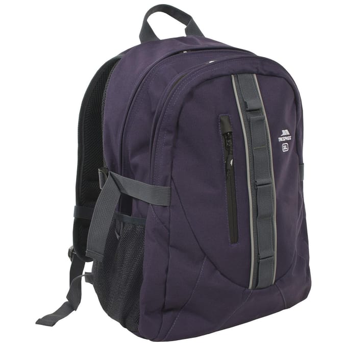 Trespass Deptron Dag Rugzak/Rugzak (30 Liter) (Zwart)