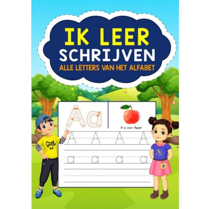 Ik Leer Schrijven - Alle Letters Van Het Alfabet - Boeken Boulevard