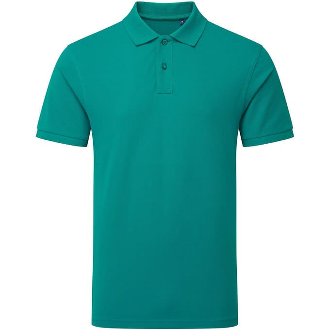 Asquith & Fox Heren Poloshirt met korte mouwen (Jade)