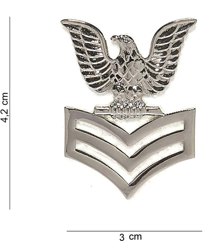 Embleem metaal US navy stripes pin